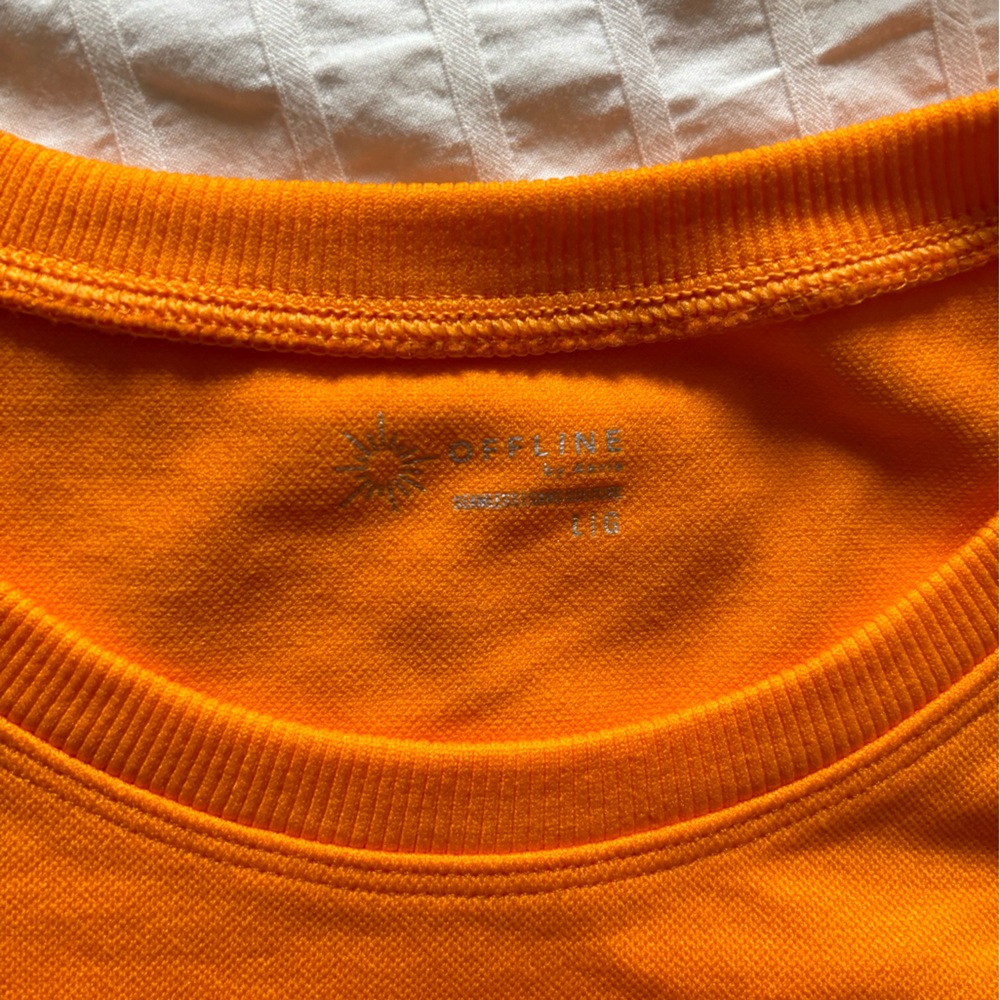 Aerie Offline Sidewalk Cropped Tee View 2
